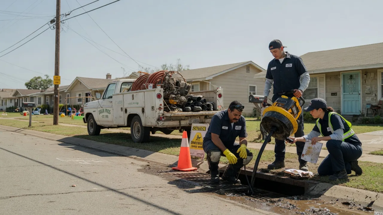 Drain Cleaning in Marble Falls, TX near me